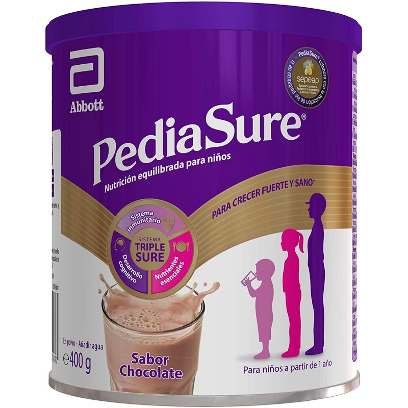 PEDIASURE CHOCOLATE 400 GRAMOS