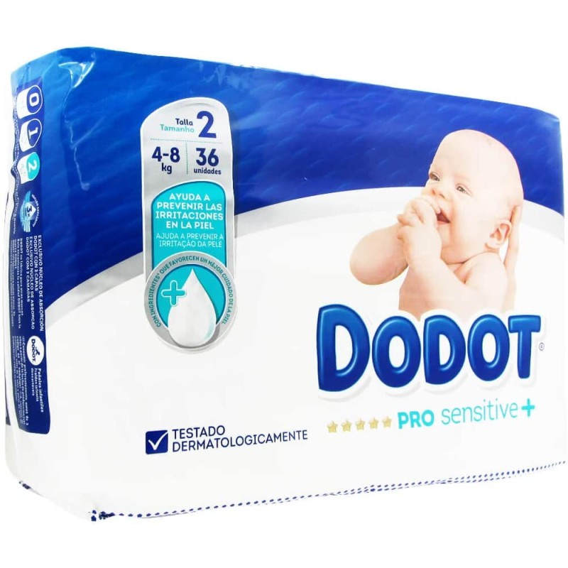 PAÑAL INFANTIL DODOT PRO SENSITIVE T 2 48 KG 3