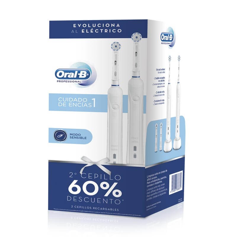 CEPILLO ELECTRIC ORALB PRO 1 DUPLO