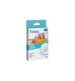 TIRITAS AQUA STRIPS APOSITO ADHESIVO 12 U