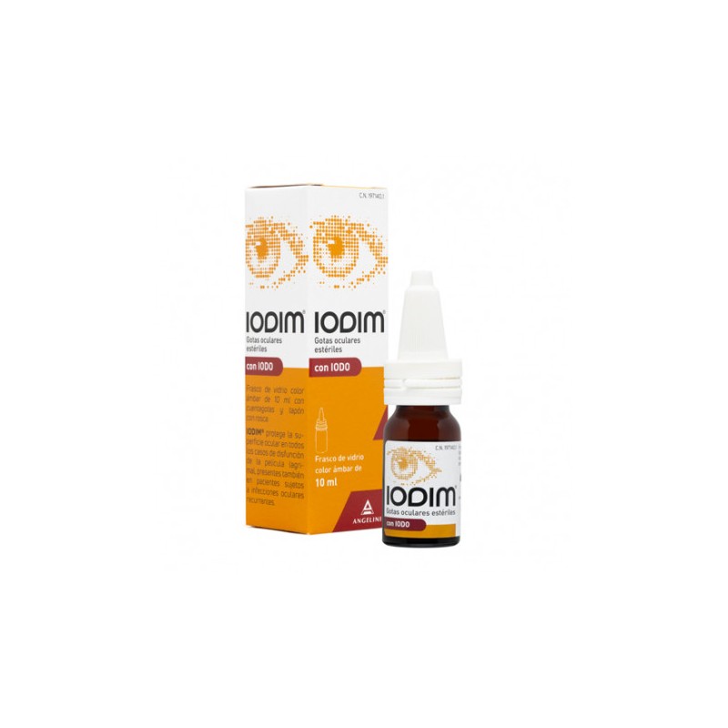 IODIM GOTAS OCULARES ESTERILES 1 ENVASE 10 ML