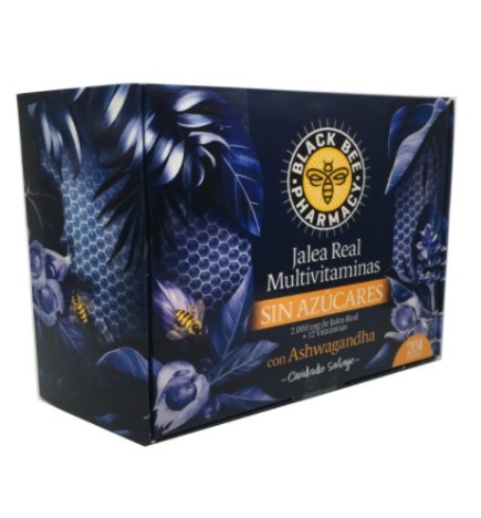 BLACK BEE SIN AZUCAR JALEA MULTIVIT20 VIALES