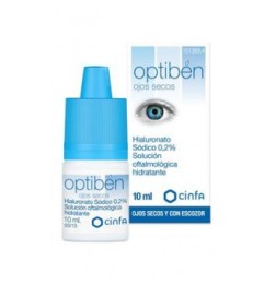 OPTIBEN OJOS SECOS GOTAS SEQUEDAD OCULAR 10 ML