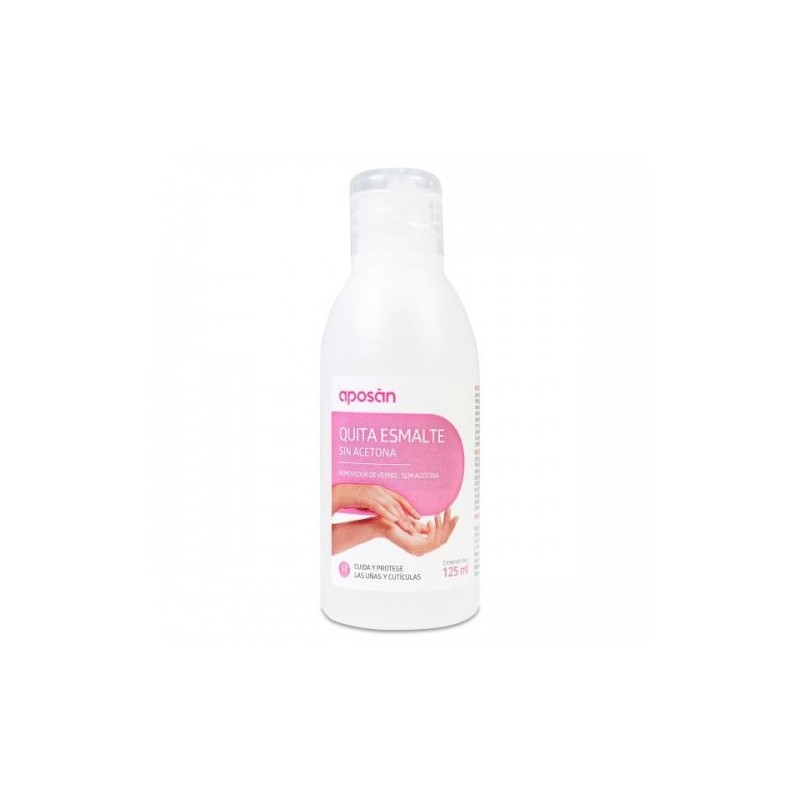 APOSAN QUITAESMALTE SIN ACETONA 1 ENVASE 125 ML