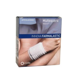 MUÑEQUERA FARMALASTIC INNOVA VELCRO BEIGE T PEQ