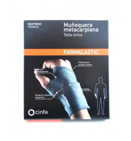 MUÑEQUERA METACARPIANA FARMALASTIC  T U