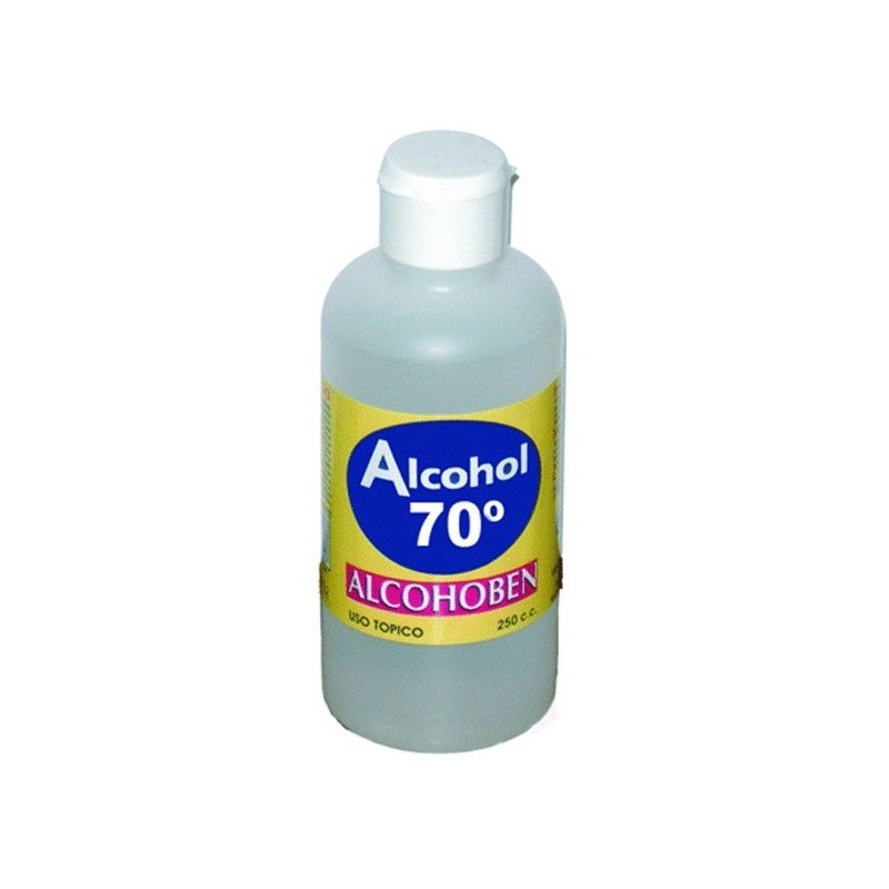 ALCOHOL 70 ALCOHOBEN 1 FRASCO 250 ML GALLEGOS