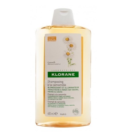 KLORANE CHAMPU CAMOMILA 400 ML