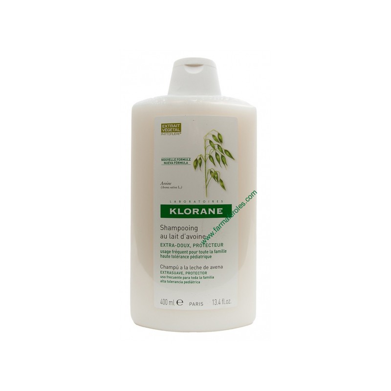 KLORANE CHAMPU AVENA EXTRA SUEVA 400 ML 3AÑOS