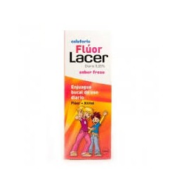 FLUOR LACER DIARIO JUNIOR FRESA 500 ML COLUTORIO