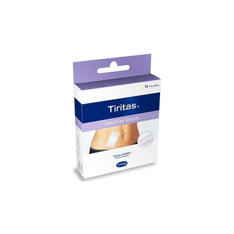 TIRITAS SENSITIVE ELASTIC APOSITO ADHESIVO 1M X