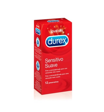 DUREX SENSITIVO SUAVE 12 UNI