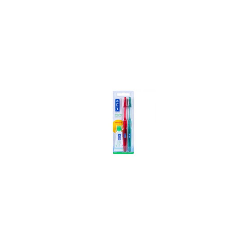 CEPILLO DENTAL ADULTO VITIS SUAVE DUPLO
