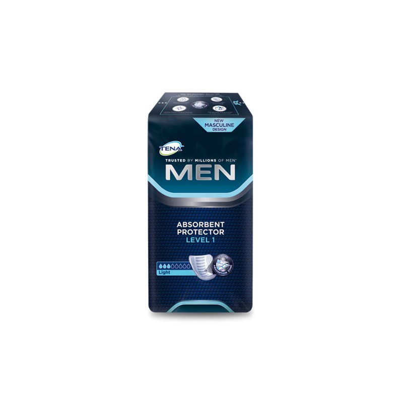 TENA FOR MEN LEVEL 1 24 UN