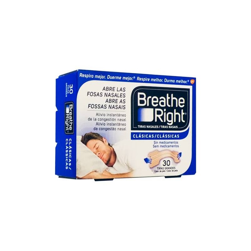 TIRA NASAL BREATHE RIGHT 30GD