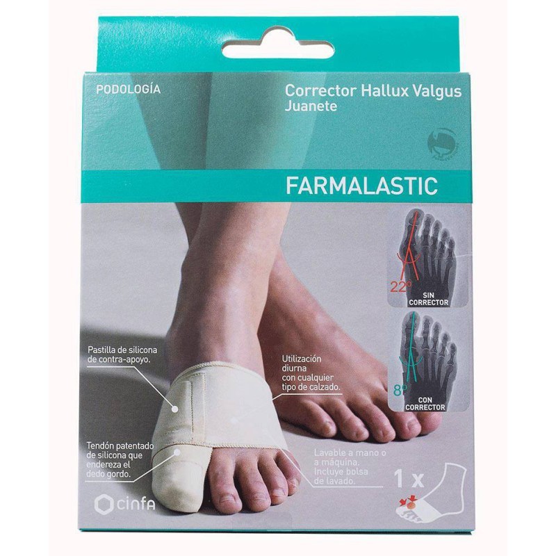 PROTECTOR JUANETES HALLUX VALGUS FARMALA GEL TG
