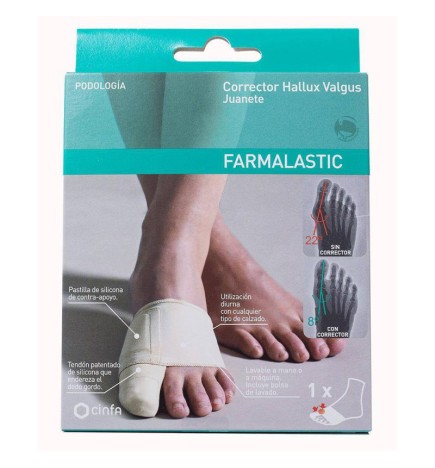 PROTECTOR JUANETES HALLUX VALGUS FARMALA GEL TG