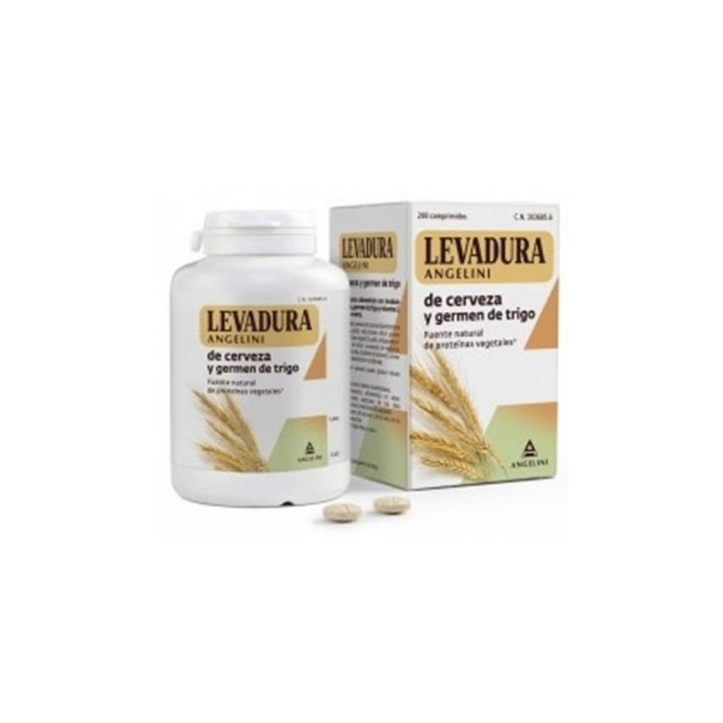 LEVADURA CERVEZA Y GERMEN TRIGO 200 COMP