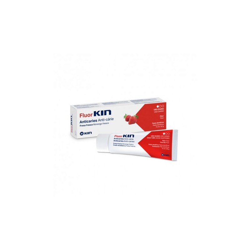 FLUOR KIN ANTICARIES PASTA FRESA 75 ML