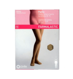 PANTY COMP NORMAL 140 DEN FARMALASTIC BEIGE T R