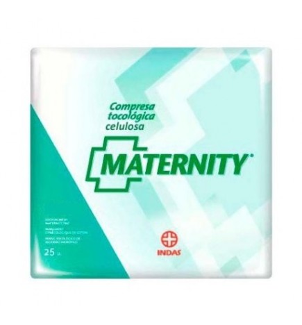 COMPRESA MATERNITY INDAS ALGODON 20U