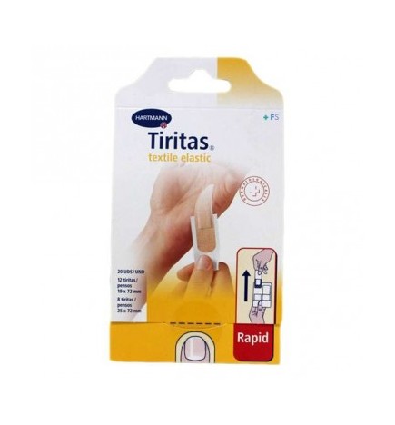 TIRITAS TEXTIL ELAST RAPID 20U