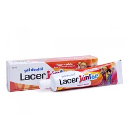 LACER GEL JUNIOR 75 ML SABOR FRESA 6AÑOS