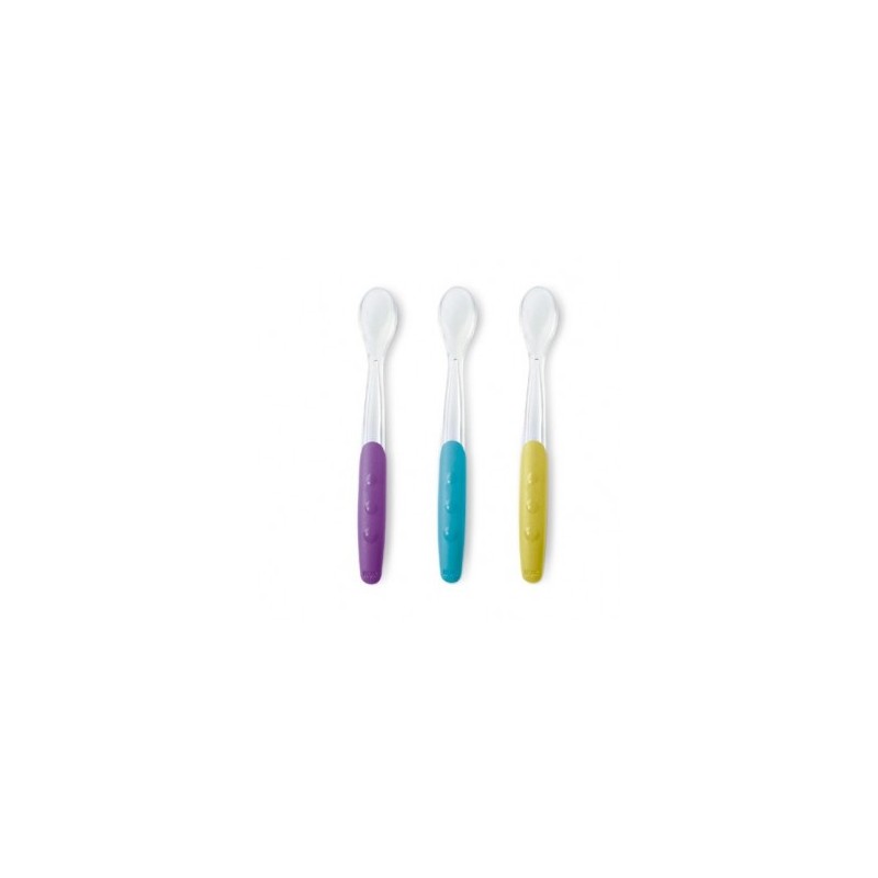 CUCHARA SILICONA NUK 2 UNID 4