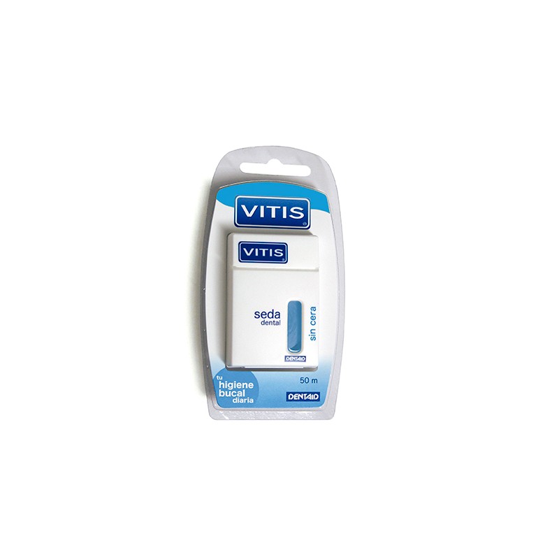 HILO DENTAL VITIS 50 M SIN CERA
