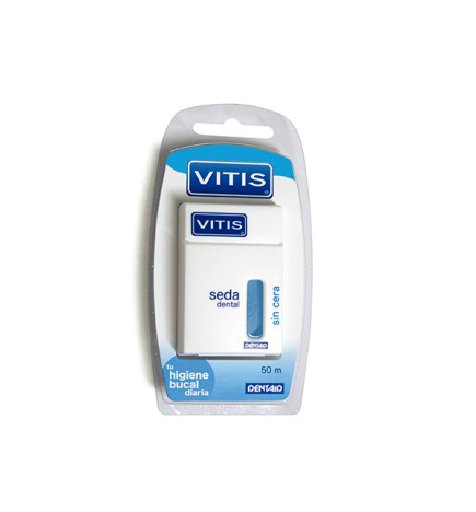 HILO DENTAL VITIS 50 M SIN CERA