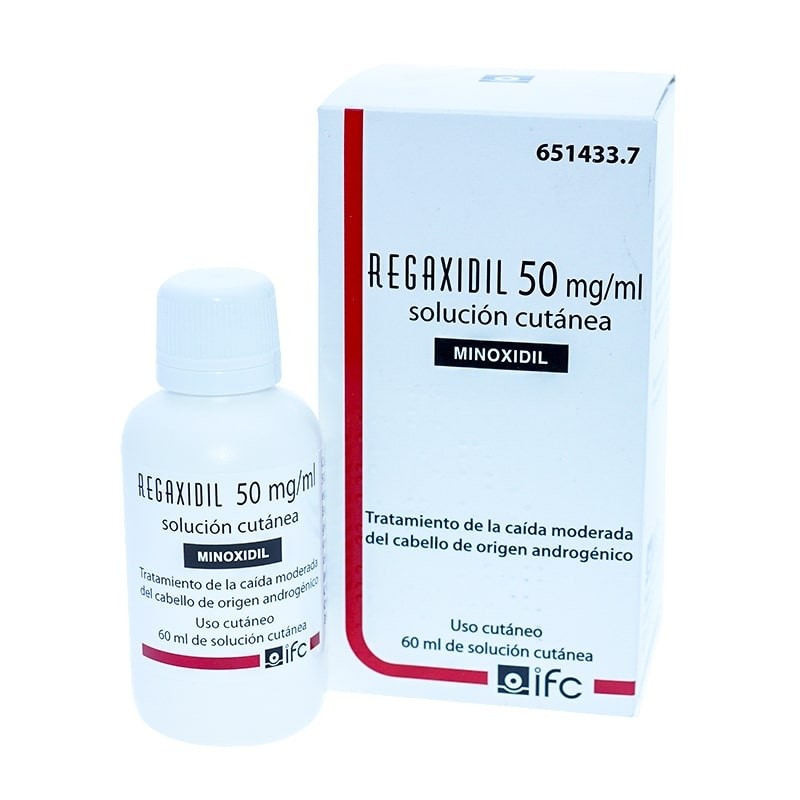 REGAXIDIL 50 MGML SOLUCION CUTANEA 1 FRASCO 60