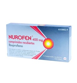NUROFEN 400 MG 12 COMPRIMIDOS RECUBIERTOS