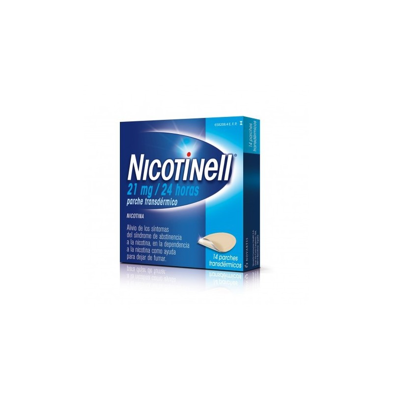 NICOTINELL 21 MG24 H 14 PARCHES TRANSDERMICOS 5