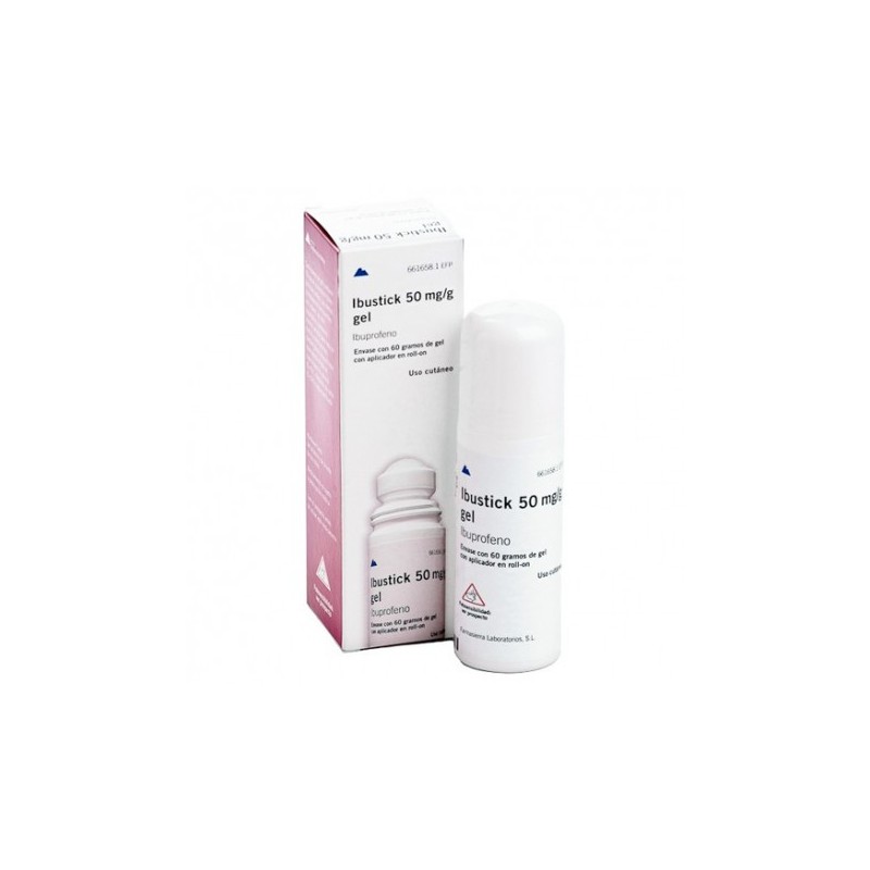 IBUSTICK 50 MGG GEL TOPICO ROLLON 60 G