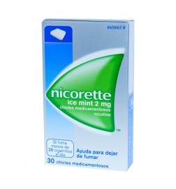 NICORETTE ICE MINT 2 MG 30 CHICLES