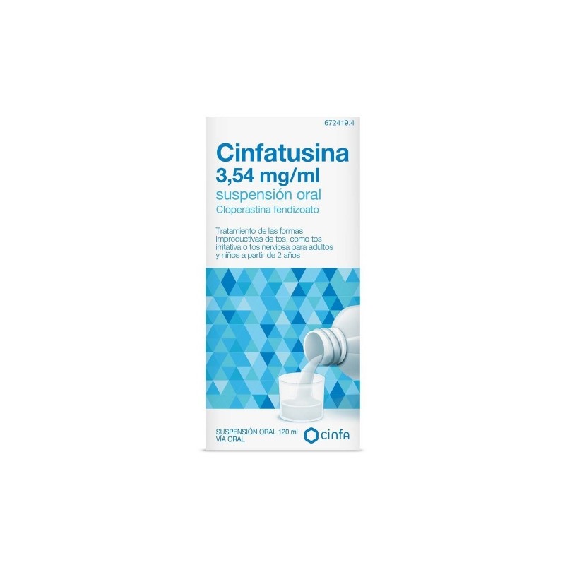 CINFATUSINA CINFA EFG 354 MGML SUSP ORAL120ML