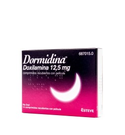DORMIDINA 125 MG 14 COMPRIMIDOS RECUBIERTOS