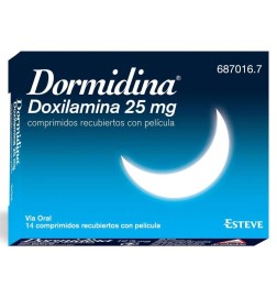 DORMIDINA 25 MG 14 COMPRIMIDOS
