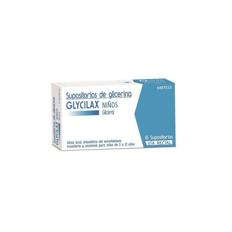 SUPOSITORIOS GLICERINA GLYCILAX INFANTIL 144 G