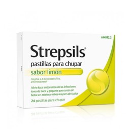 STREPSILS 24 PASTILLAS LIMON