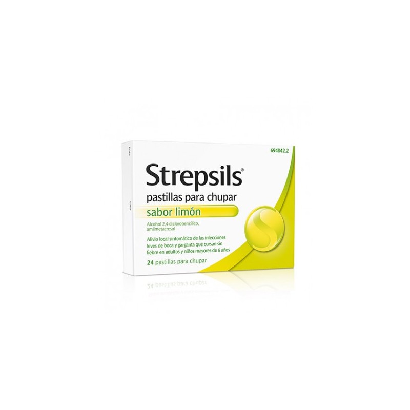 STREPSILS 24 PASTILLAS LIMON