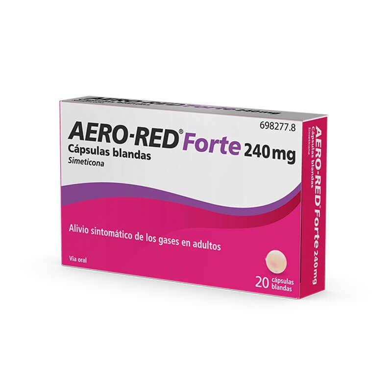 AERO RED FORTE 240 MG 20 CAPSULAS BLANDAS