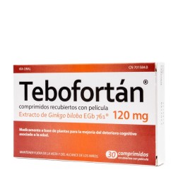 TEBOFORTAN 120 MG 30 COMP