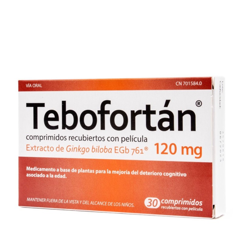 TEBOFORTAN 120 MG 30 COMP