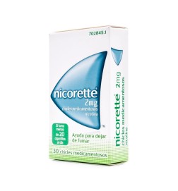 NICORETTE 2 MG 30 CHICLES