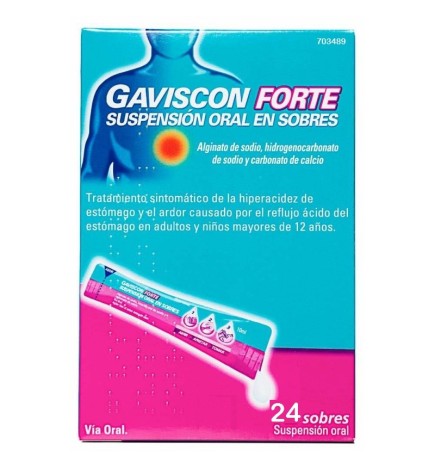 GAVISCON FORTE 24 SOBRES