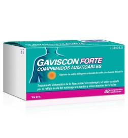GAVISCON FORTE 48 COMPRIMIDOS