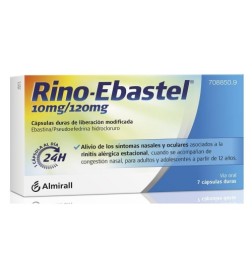 RINO EBASTEL 10120 MG 7 CAP