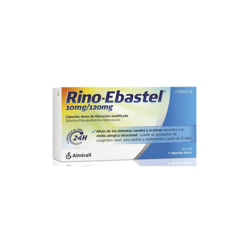 RINO EBASTEL 10120 MG 7 CAP