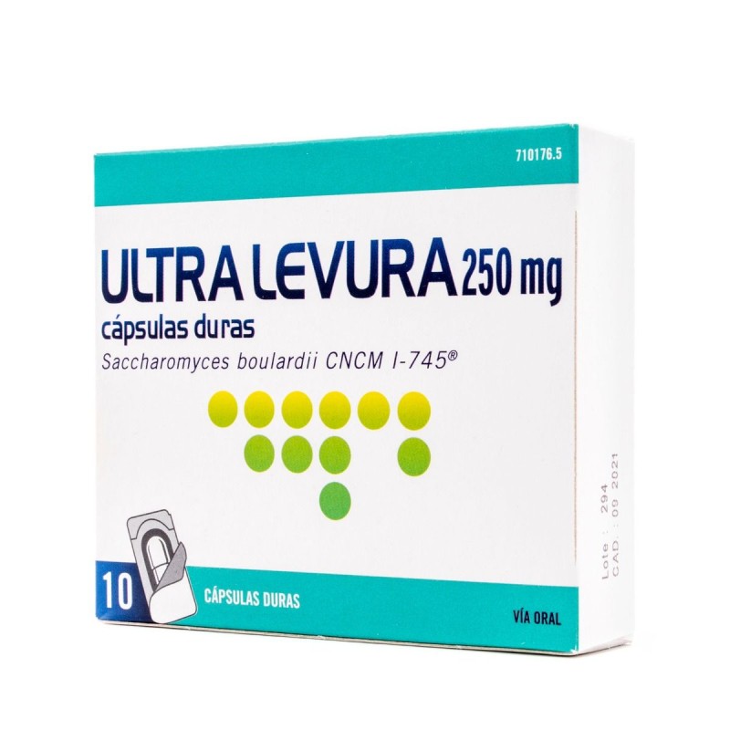 ULTRA LEVURA 250MG 10 CAPSULAS BLISTER